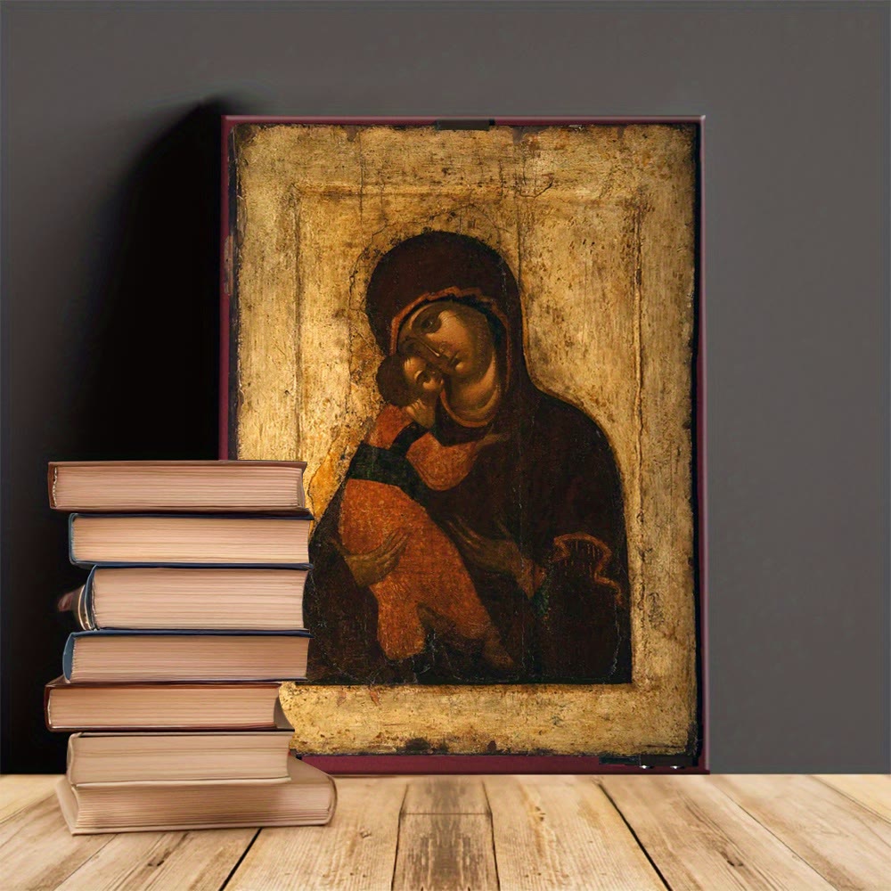 Vintage Madonna and Child Canvas Art Prints - Sacred Religious Wall ...