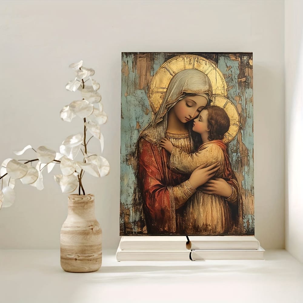 Christianartworkshop Tender Madonna and Child Art Prints: Devotional Warmth for Faith-Filled Nooks - image 1