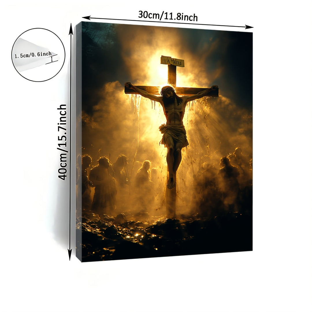 Christianartworkshop Crucifixion Daily Art Prints: Constant Devotion Reminder for Believing Homes - image 3