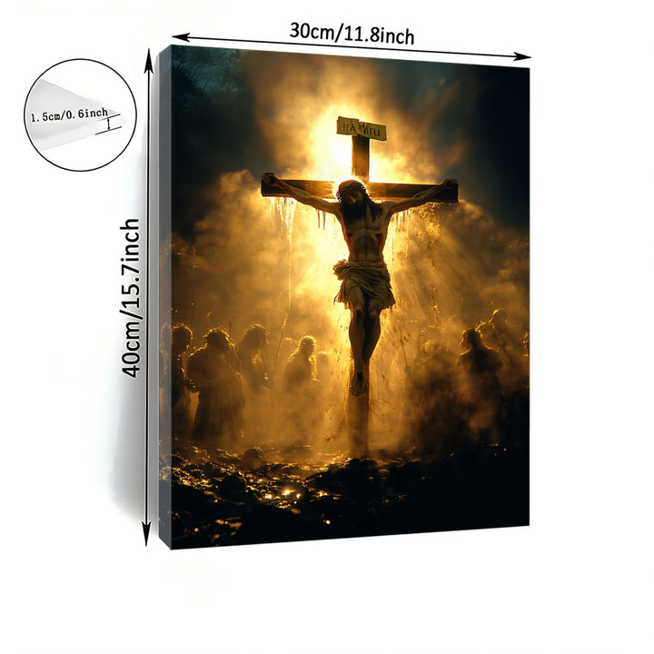 Christianartworkshop Crucifixion Daily Art Prints: Constant Devotion Reminder for Believing Homes - image 3