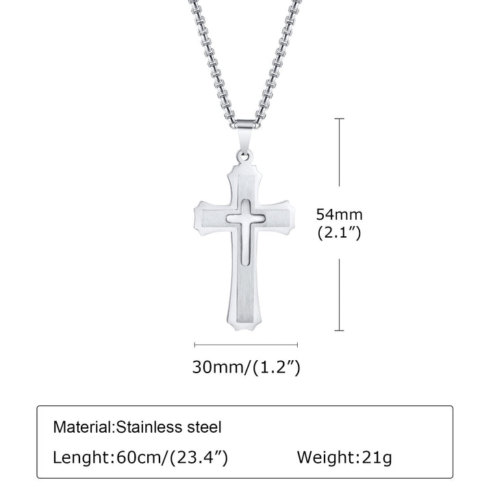 FREE Today: 4-Colored Cross Guardian Pendant Necklace: Faith & Protection for Daily Life - image 10