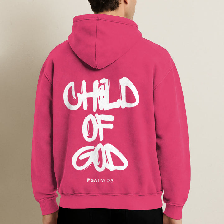 Christianartworkshop Child of God Hooded Jacket: Psalm 23 Comfort Statement - image 21