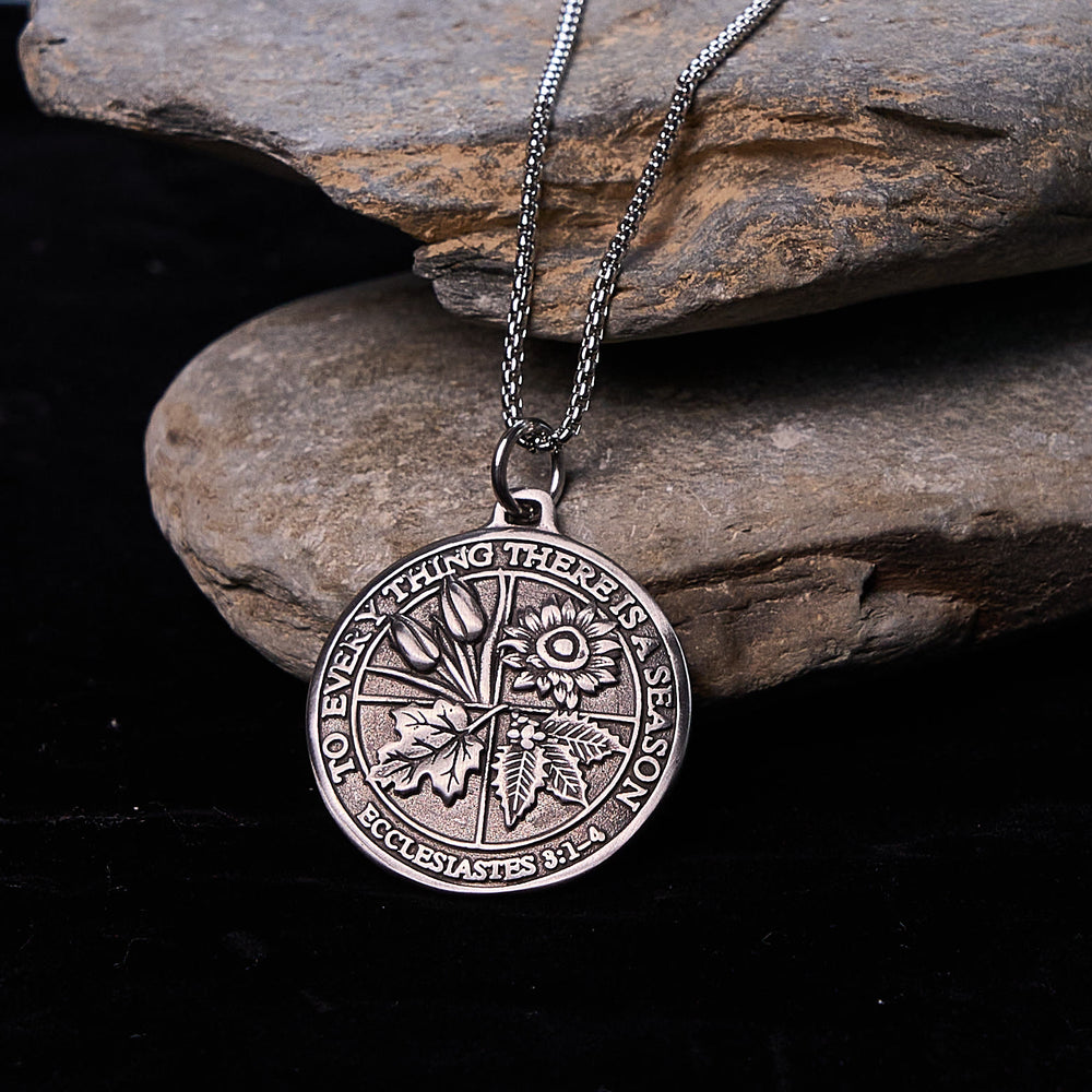 FREE Today: Ecclesiastes 3:1-4 Pendant Necklace: Seasonal Faith & Timeless Devotion  - image 1