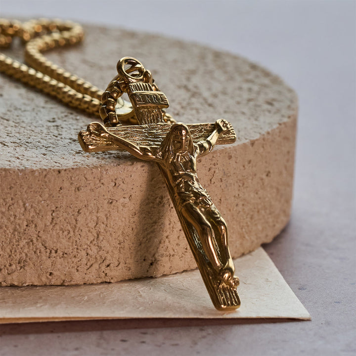 FREE Today: Christ Jewelry Crucifix Pendant Charm Necklace  - image 8