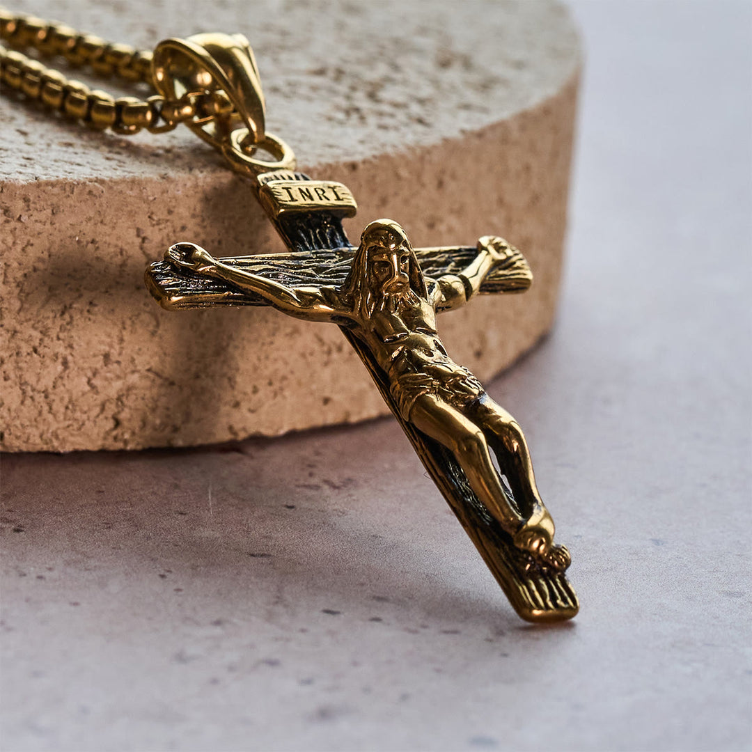 FREE Today: Christ Jewelry Crucifix Pendant Charm Necklace  - image 7