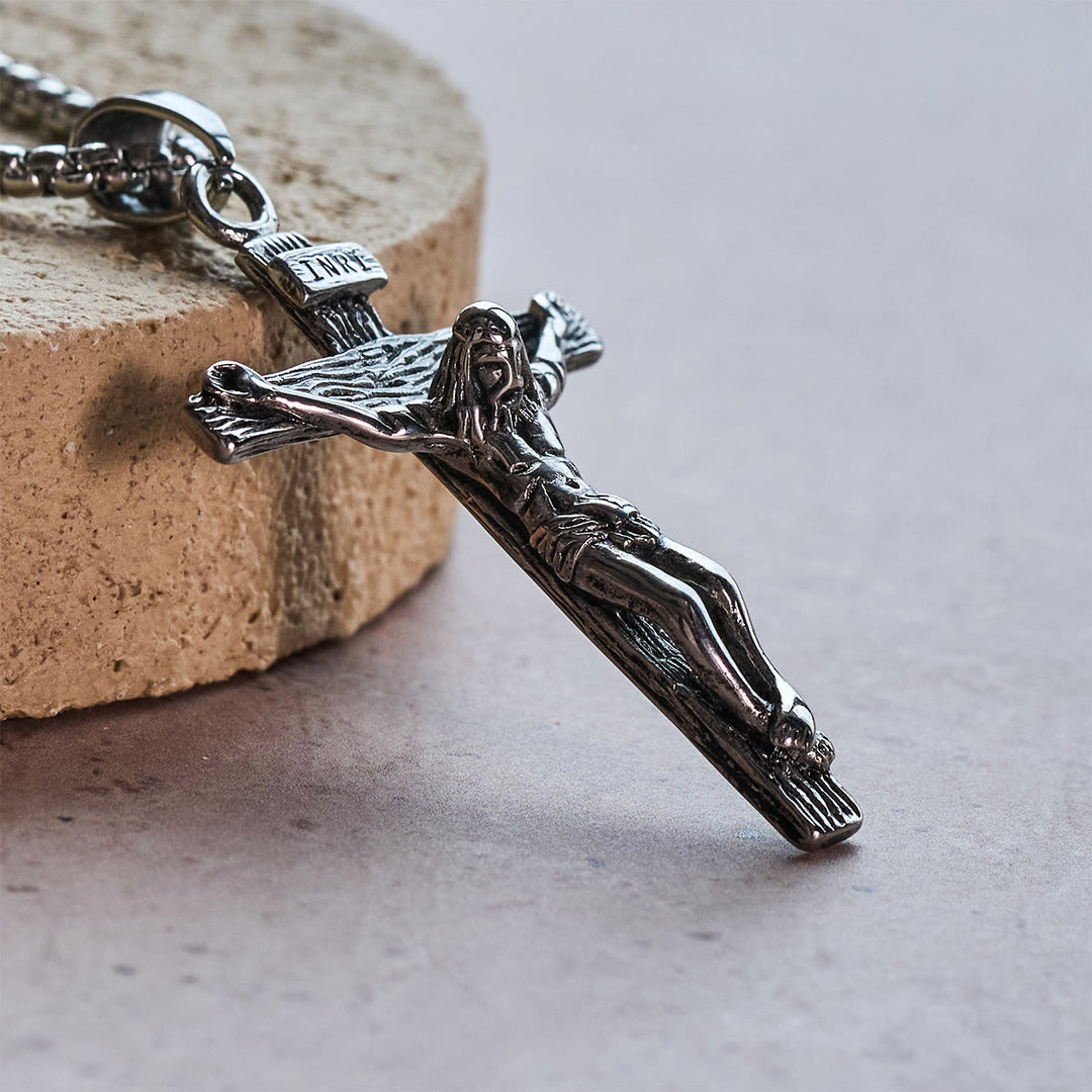 FREE Today: Christ Jewelry Crucifix Pendant Charm Necklace  - image 9