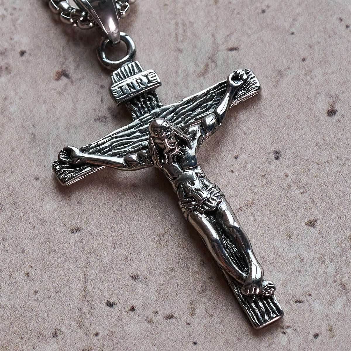 Christianartworkshop Jewelry Crucifix Pendant Charm Necklace