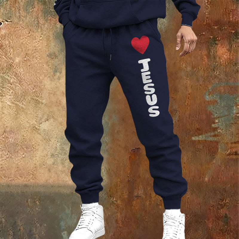 Christianartworkshop Heart for Jesus Sweatpants: Daily Wear with Faithful Affection - image 14