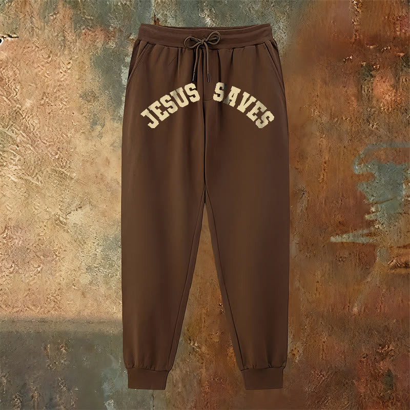 Christianartworkshop Jesus Saves Sweatpants: Daily Reminder of Divine Redemption - image 23
