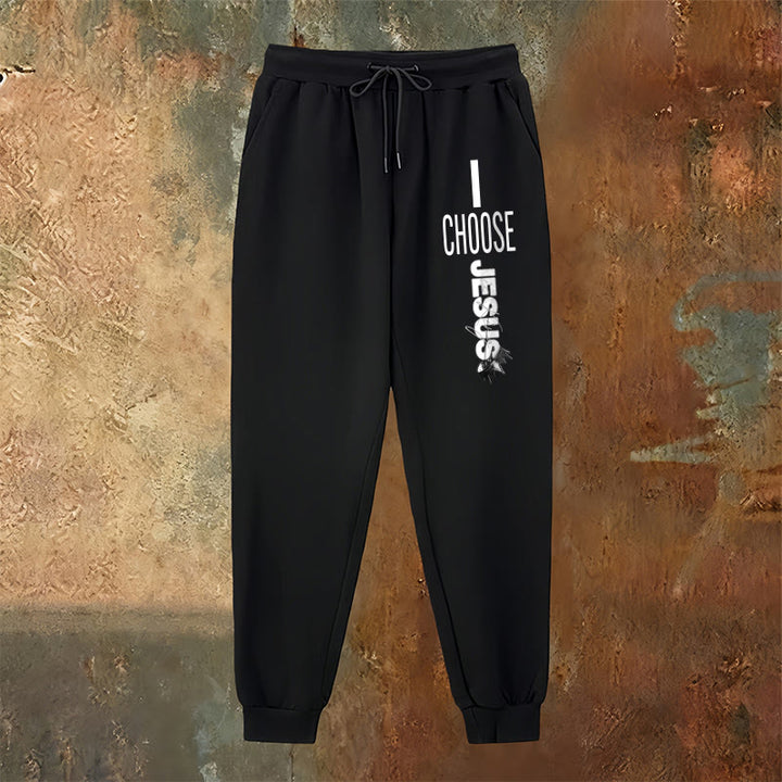 Christianartworkshop I Choose Jesus Sweatpants: Daily Wear with Faithful Commitment - image 7
