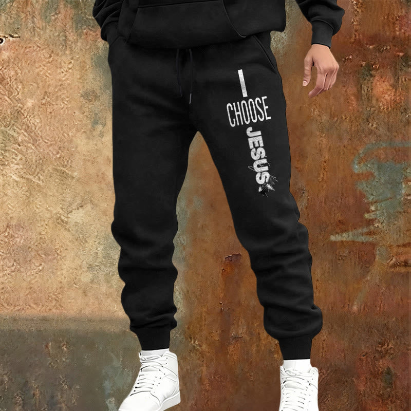 Christianartworkshop I Choose Jesus Sweatpants: Daily Wear with Faithful Commitment - image 5
