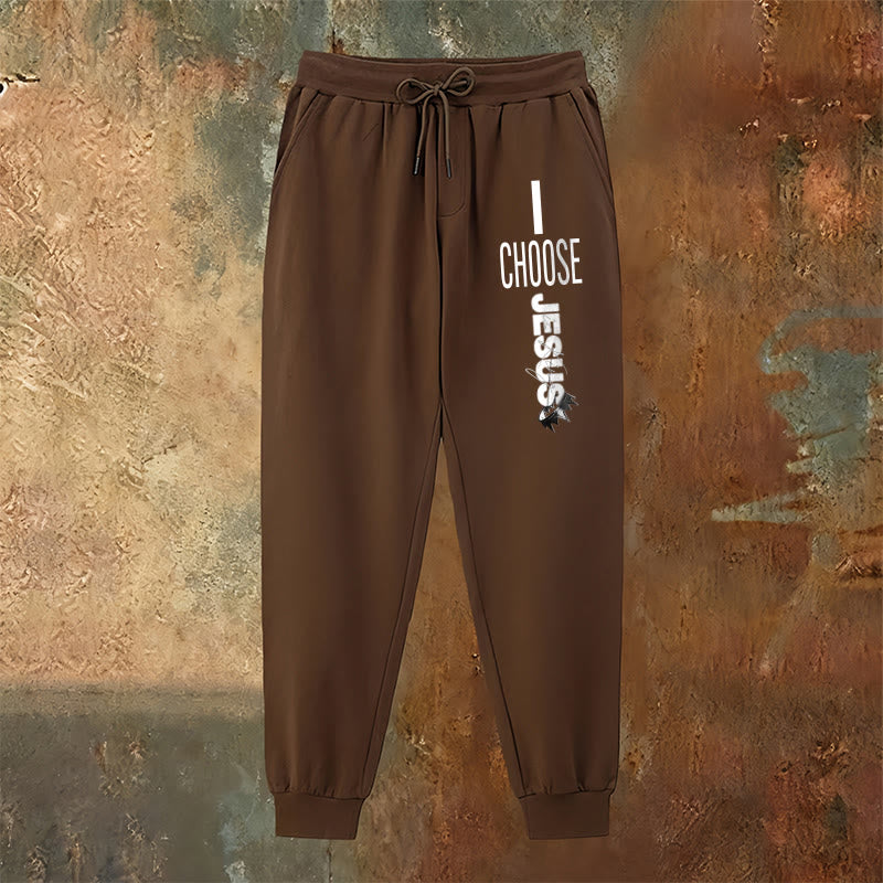 Christianartworkshop I Choose Jesus Sweatpants: Daily Wear with Faithful Commitment - image 22