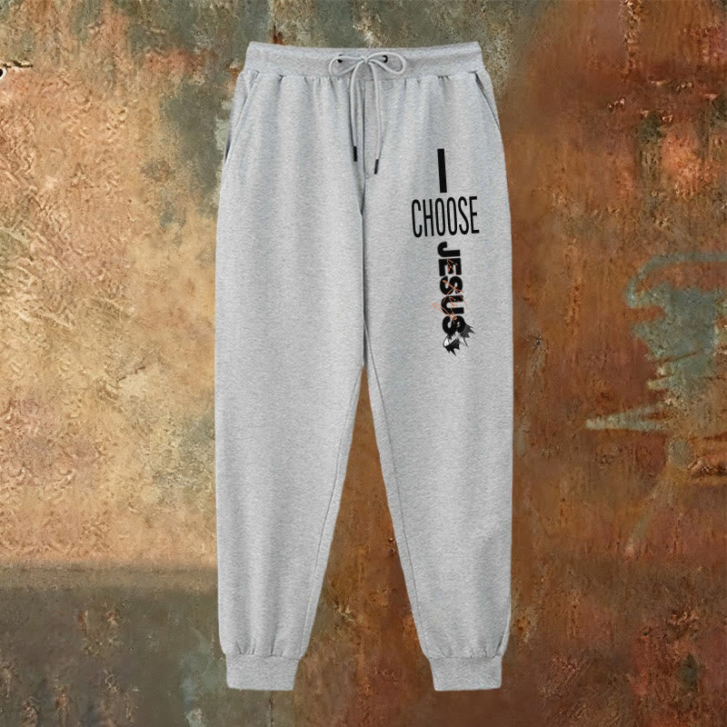 Christianartworkshop I Choose Jesus Sweatpants: Daily Wear with Faithful Commitment - image 19