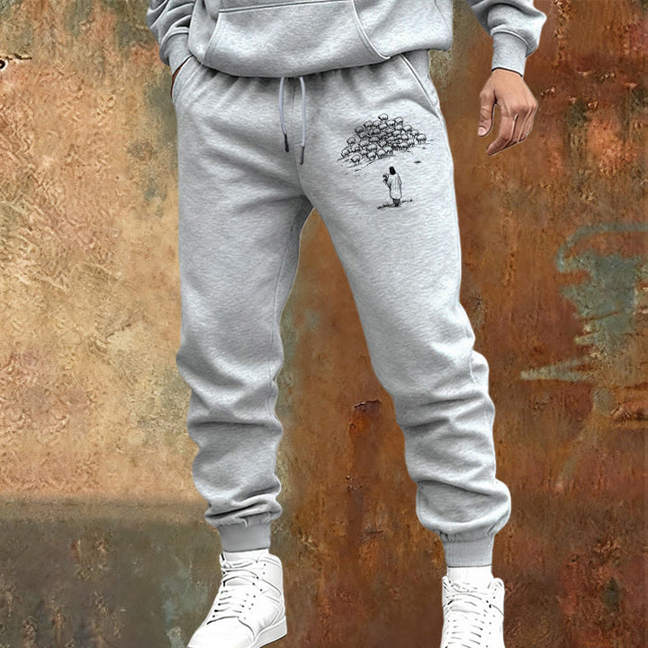 Christianartworkshop Good Shepherd Faith Sweatpants: Daily Wear with Spiritual Care - image 17