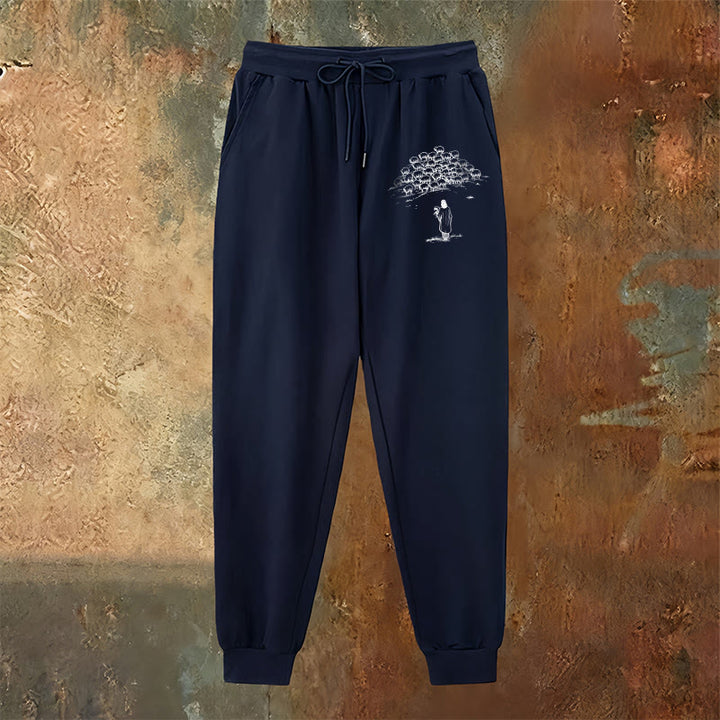 Christianartworkshop Good Shepherd Faith Sweatpants: Daily Wear with Spiritual Care - image 15