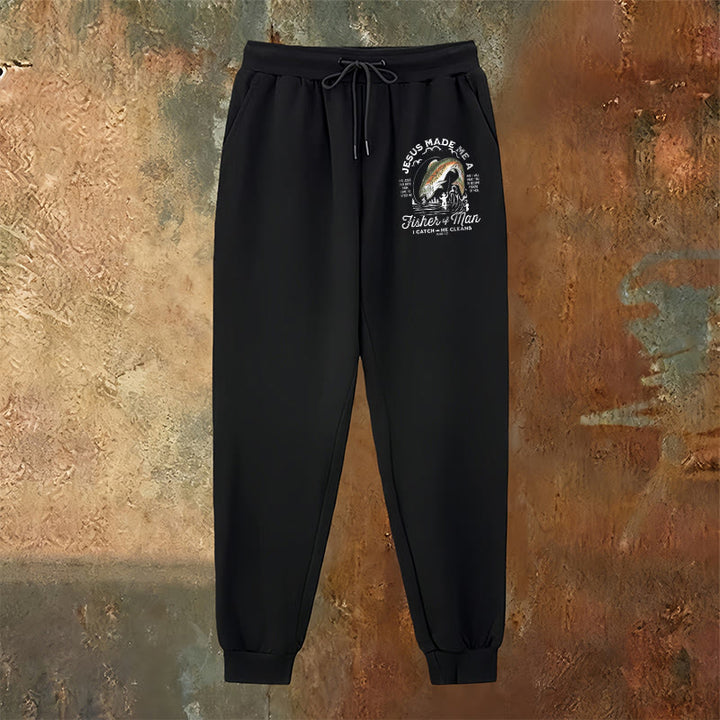 Christianartworkshop Fisher of Men Faith Sweatpants: Daily Wear with Spiritual Mission - image 11