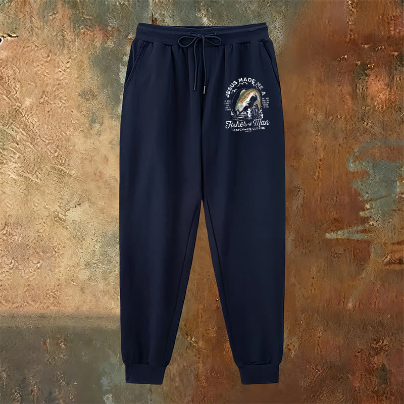 Christianartworkshop Fisher of Men Faith Sweatpants: Daily Wear with Spiritual Mission - image 7