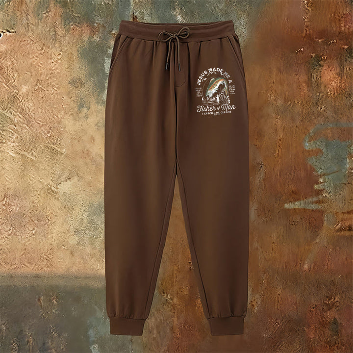 Christianartworkshop Fisher of Men Faith Sweatpants: Daily Wear with Spiritual Mission - image 23