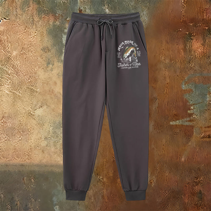 Christianartworkshop Fisher of Men Faith Sweatpants: Daily Wear with Spiritual Mission - image 15
