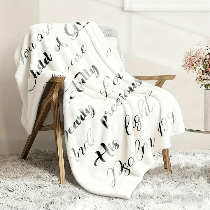 Christianartworkshop Faith-Filled Psalm 139 Tapestry: Biblical Inspiration & Cozy Home Decor - image 3