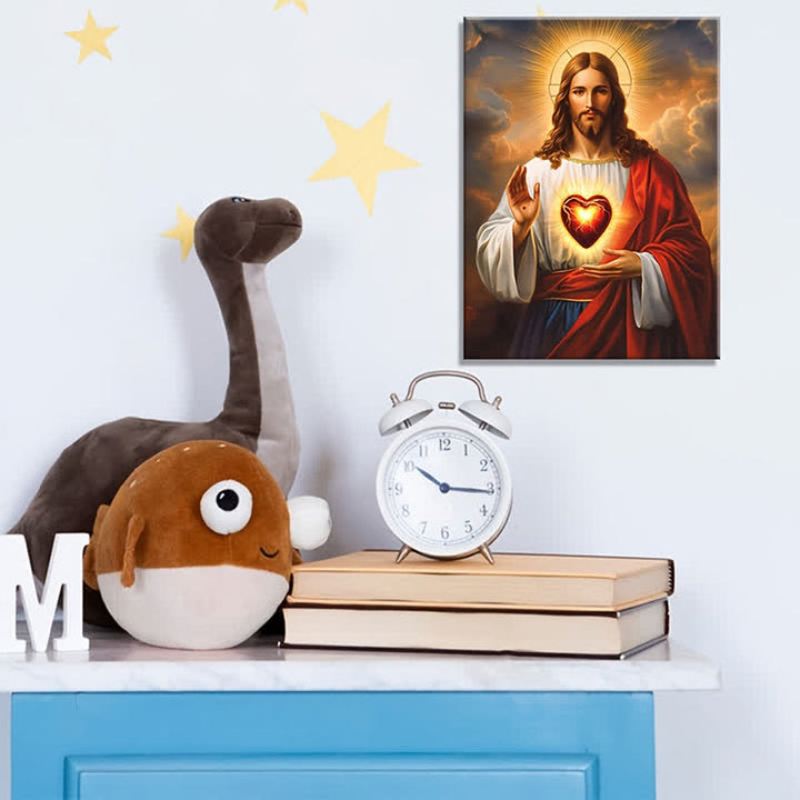 Christianartworkshop Sacred Heart Jesus Art Prints: Faith - Driven Gift for Devout Believers - image 3