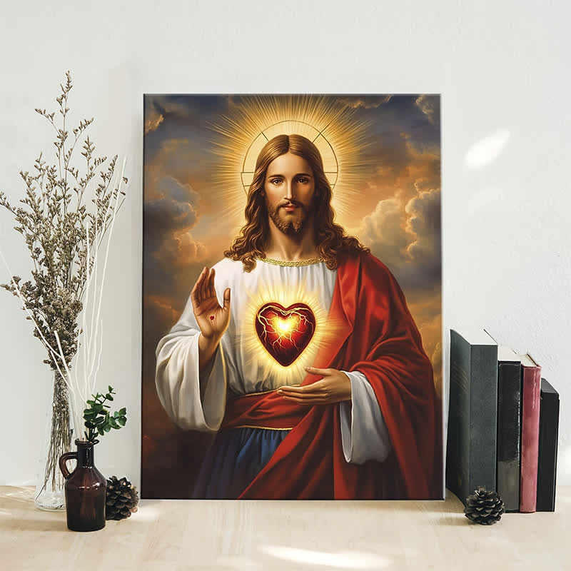 Christianartworkshop Sacred Heart Jesus Art Prints: Faith - Driven Gift for Devout Believers - image 4