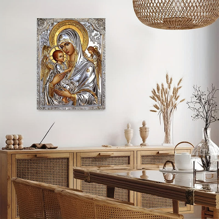 Christianartworkshop Classic Madonna and Child Icon Art Prints: Timeless Faith for Interior Spaces - image 3