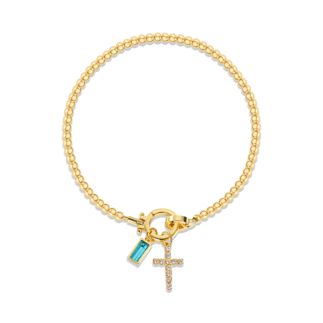 FREE Today: 12 Birthstone Cross Bracelet: Faith-Driven Identity & Timeless Devotion - December - image 11