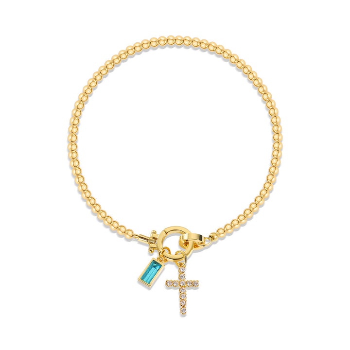 FREE Today: 12 Birthstone Cross Bracelet: Faith-Driven Identity & Timeless Devotion - December - image 11