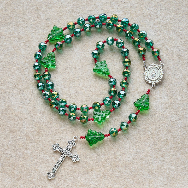 FREE Today: Joyful Green Tree of Hope Christmas Rosary: Celebrate Christ's Birth - image 10