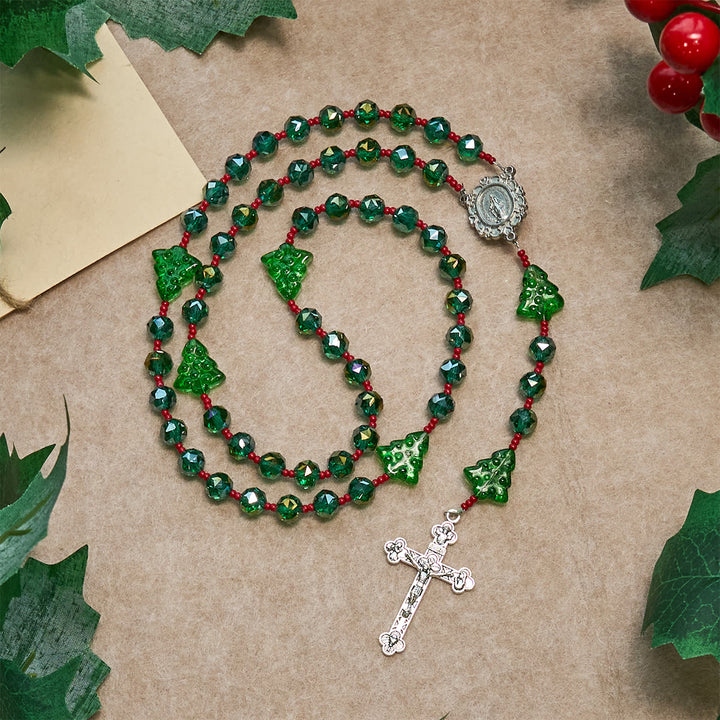 FREE Today: Joyful Green Tree of Hope Christmas Rosary: Celebrate Christ's Birth - image 6