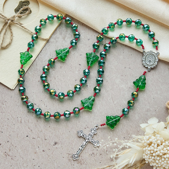FREE Today: Joyful Green Tree of Hope Christmas Rosary: Celebrate Christ's Birth - image 9