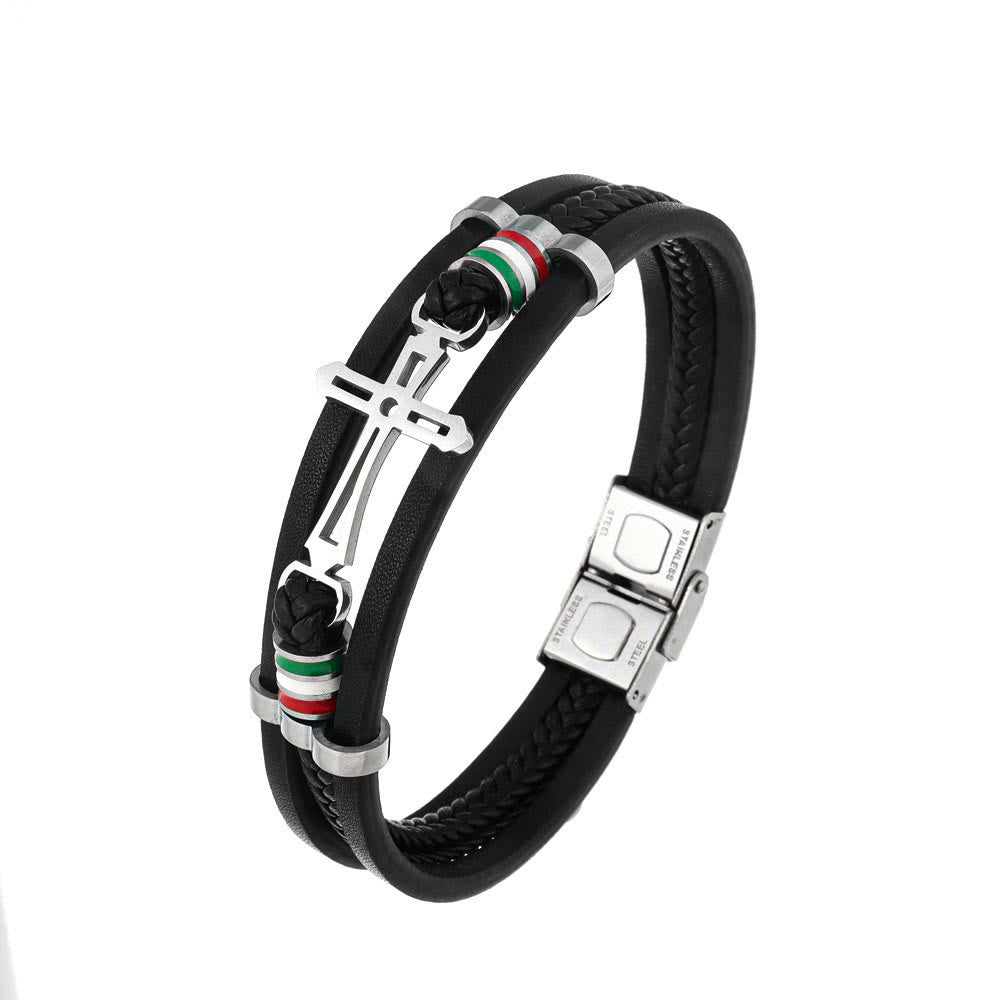 FREE Today: Cross Leather Bracelet: Rugged Faith & Stylish Devotion for Daily Wear - image 9