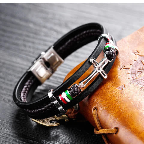 FREE Today: Cross Leather Bracelet: Rugged Faith & Stylish Devotion for Daily Wear - image 5