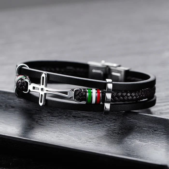 FREE Today: Cross Leather Bracelet: Rugged Faith & Stylish Devotion for Daily Wear - image 7