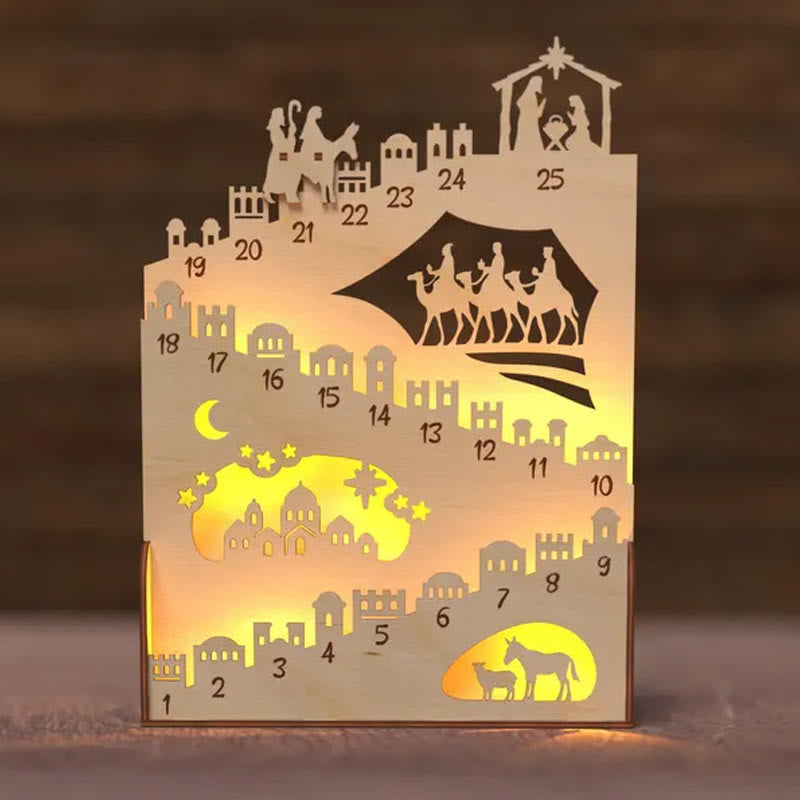 Christianartworkshop Nativity Advent Calendar: A Journey of Christmas Faith & Anticipation - Warm Light - image 0