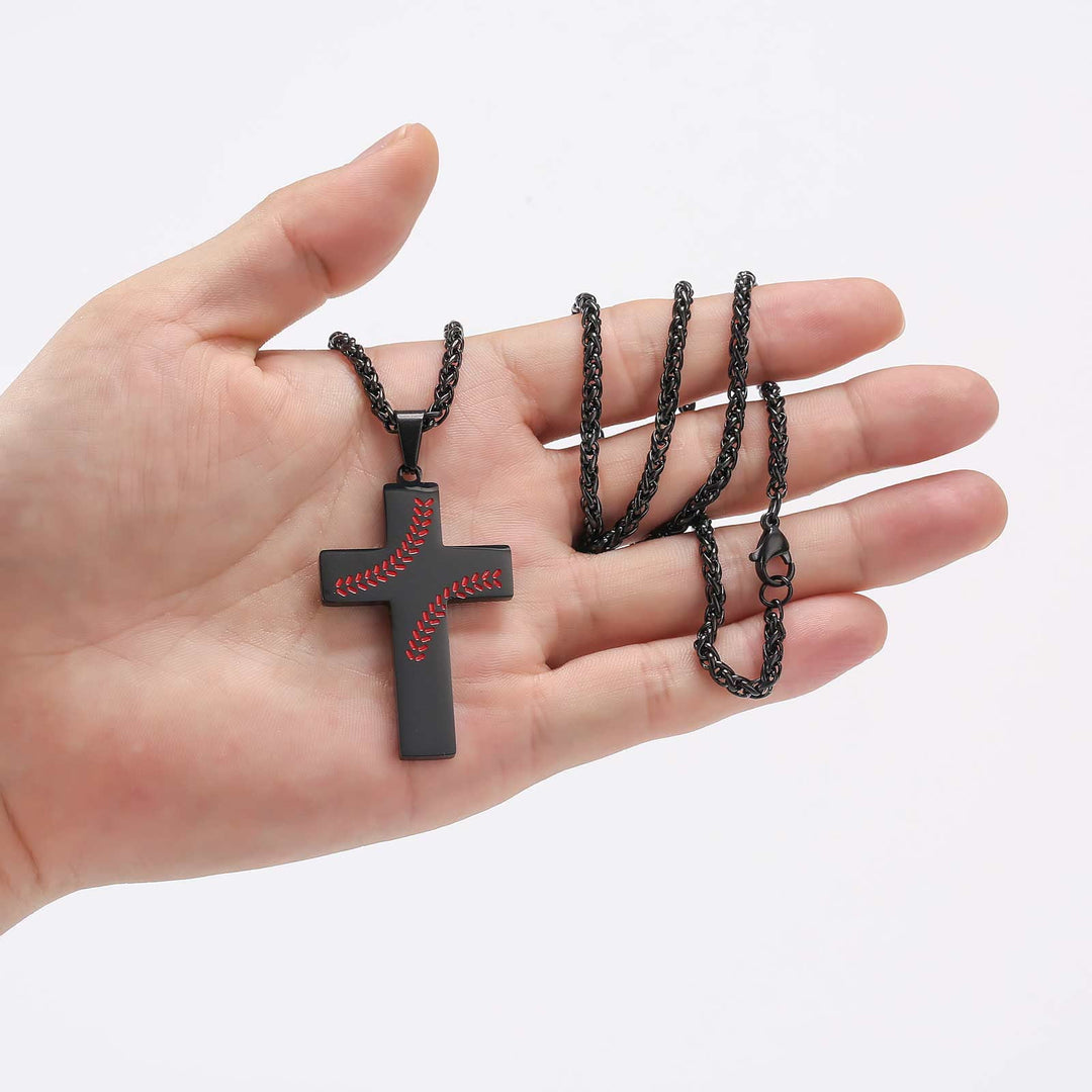FREE Today: Baseball Stitch Cross Necklace: Athletic Devotion & Inspirational Quote - image 17