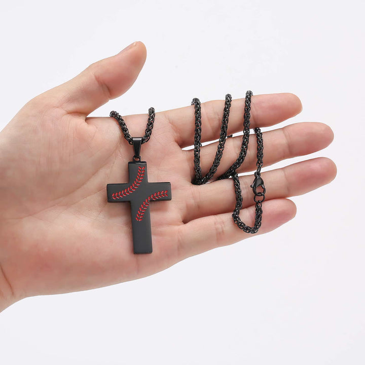 FREE Today: Baseball Stitch Cross Necklace: Athletic Devotion & Inspirational Quote - image 17