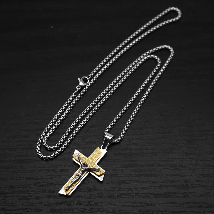 Christianartworkshop Crucifix Adornment Necklace: Spiritual Symbol & Crafted Elegance - image 6