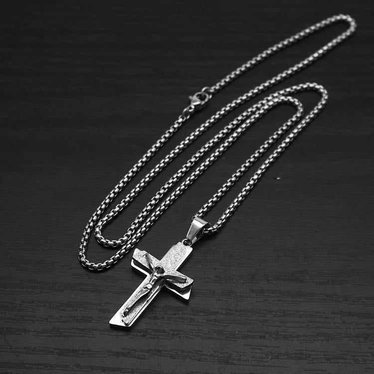 Christianartworkshop Crucifix Adornment Necklace: Spiritual Symbol & Crafted Elegance - image 2