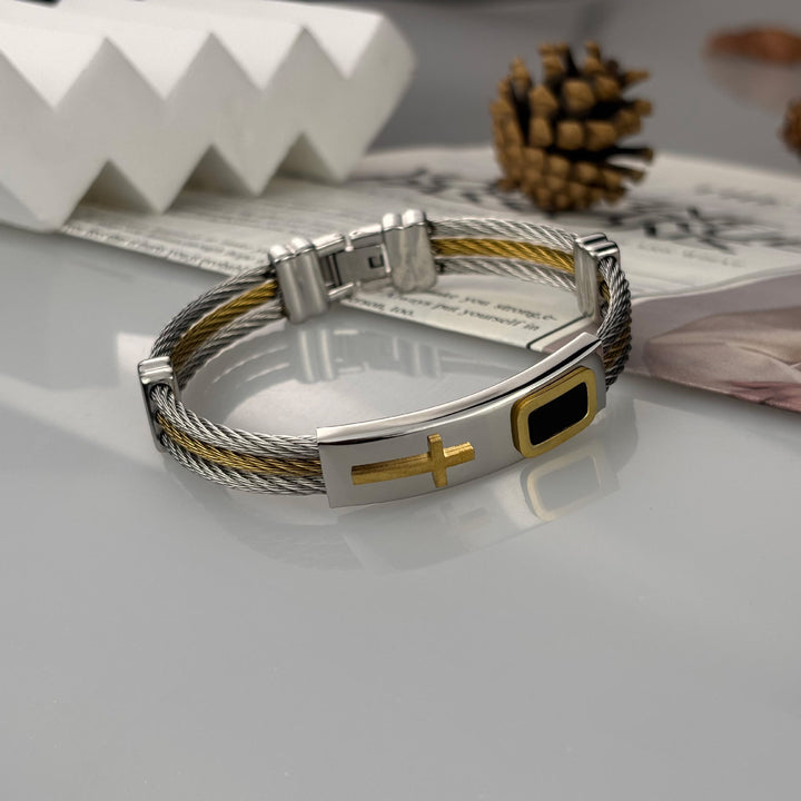 Christianartworkshop Cross Cable Bracelet: Faith-Driven Style & Enduring Devotion - image 7