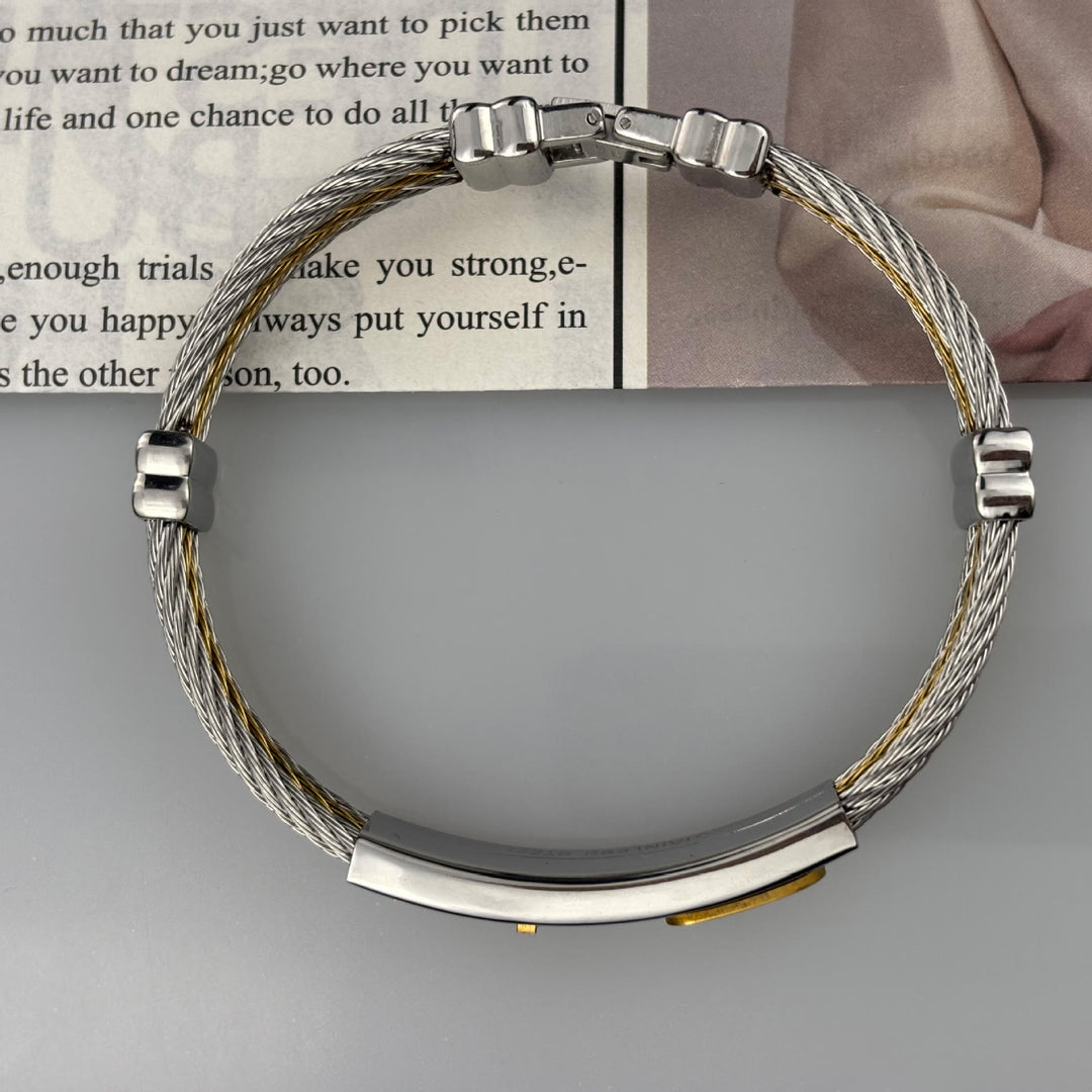 Christianartworkshop Cross Cable Bracelet: Faith-Driven Style & Enduring Devotion - image 8