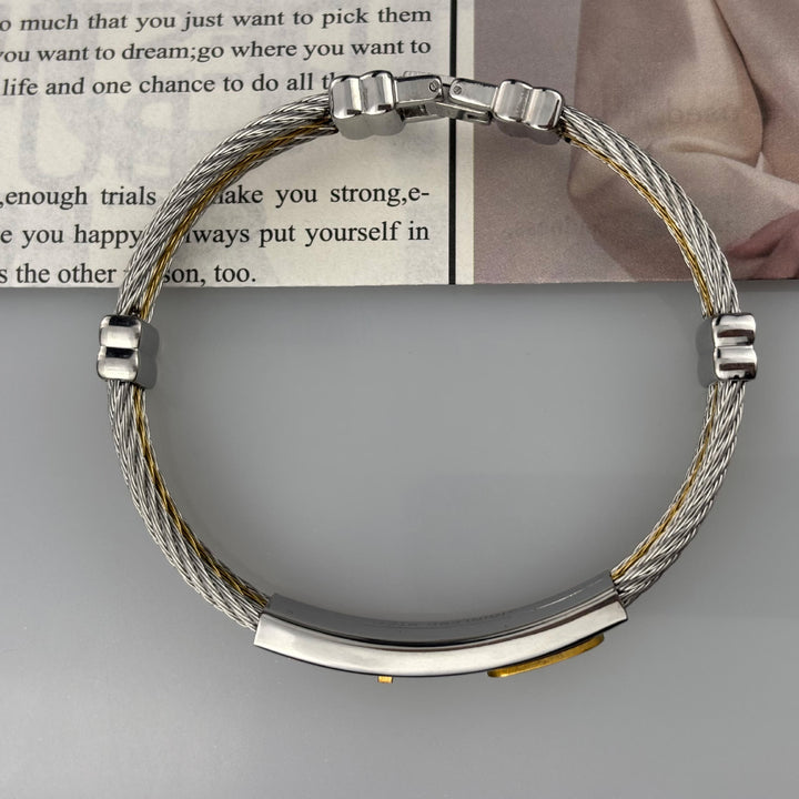 Christianartworkshop Cross Cable Bracelet: Faith-Driven Style & Enduring Devotion - image 8