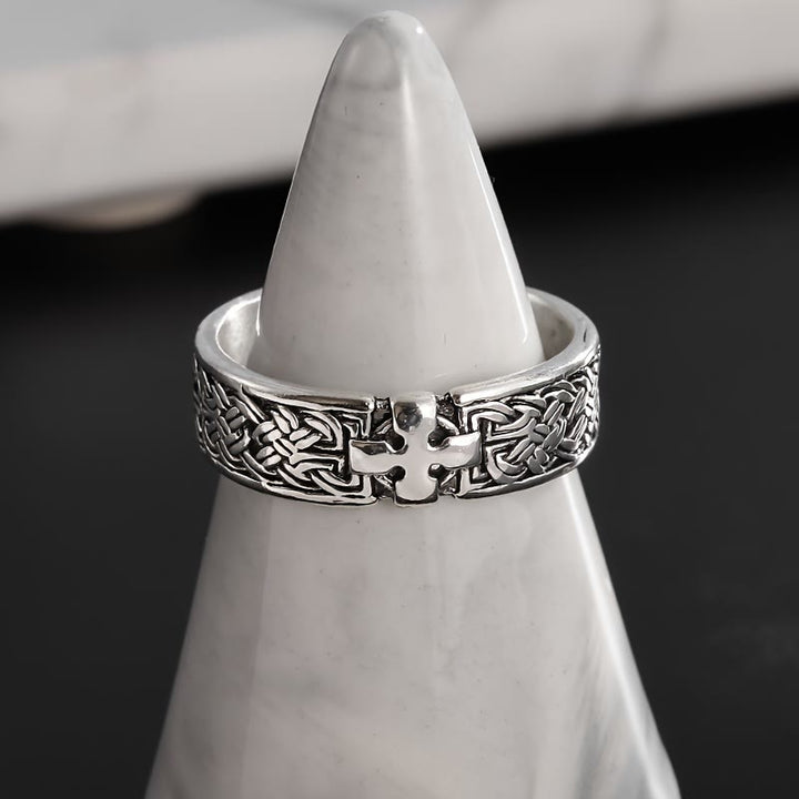 Christianartworkshop Celtic Cross Ring: Timeless Faith & Intricate Devotion - image 5