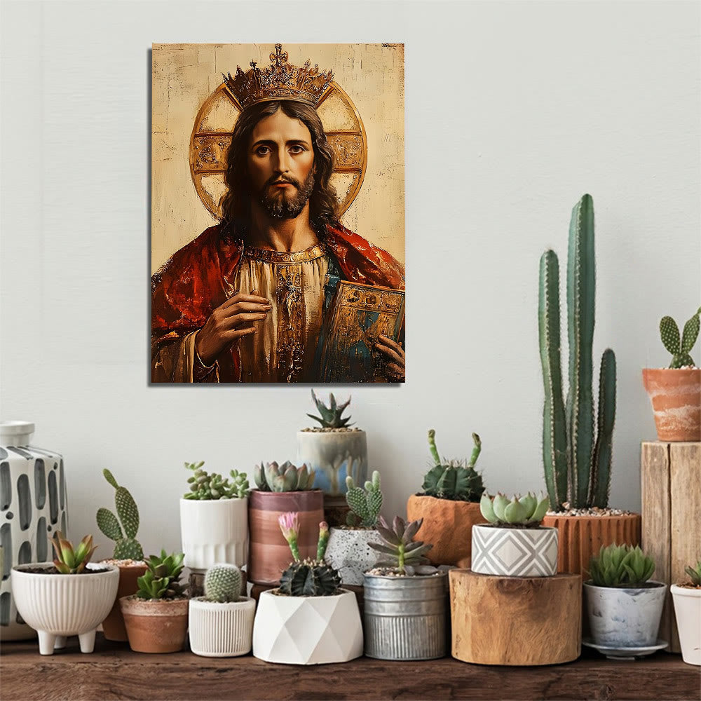 Christianartworkshop Christ the King Wall Art Prints: Royal Devotion & Sacred Majesty - image 1