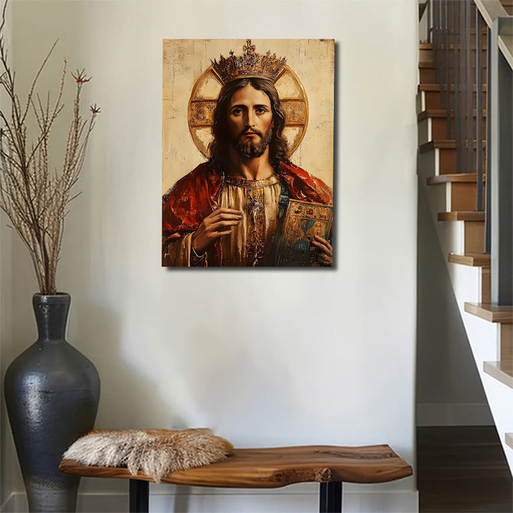 Christianartworkshop Christ the King Wall Art Prints: Royal Devotion & Sacred Majesty - image 2