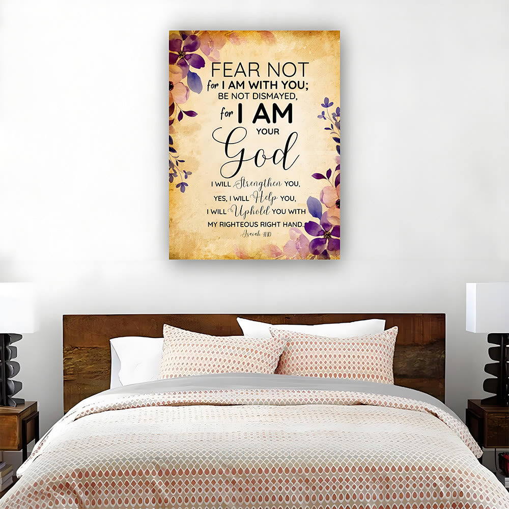 Christianartworkshop Isaiah 41:10 Scripture Wall Art Prints: Divine Comfort & Faithful Assurance - image 2