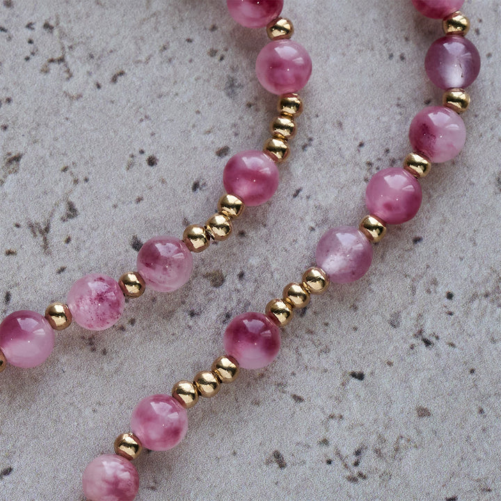 Christianartworkshop Rose Red Agate Bead Rosary & Bracelet: Devotion & Heavenly Elegance - image 7