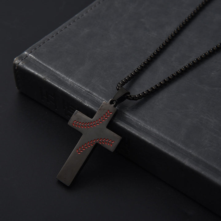 FREE Today: Baseball Stitch Cross Necklace: Athletic Devotion & Inspirational Quote - image 18