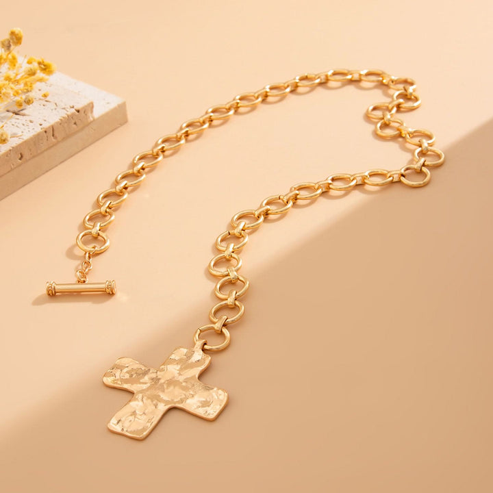Christianartworkshop Hammered Cross Series Necklace: Contemporary Faith & Stylish Devotion - image 12